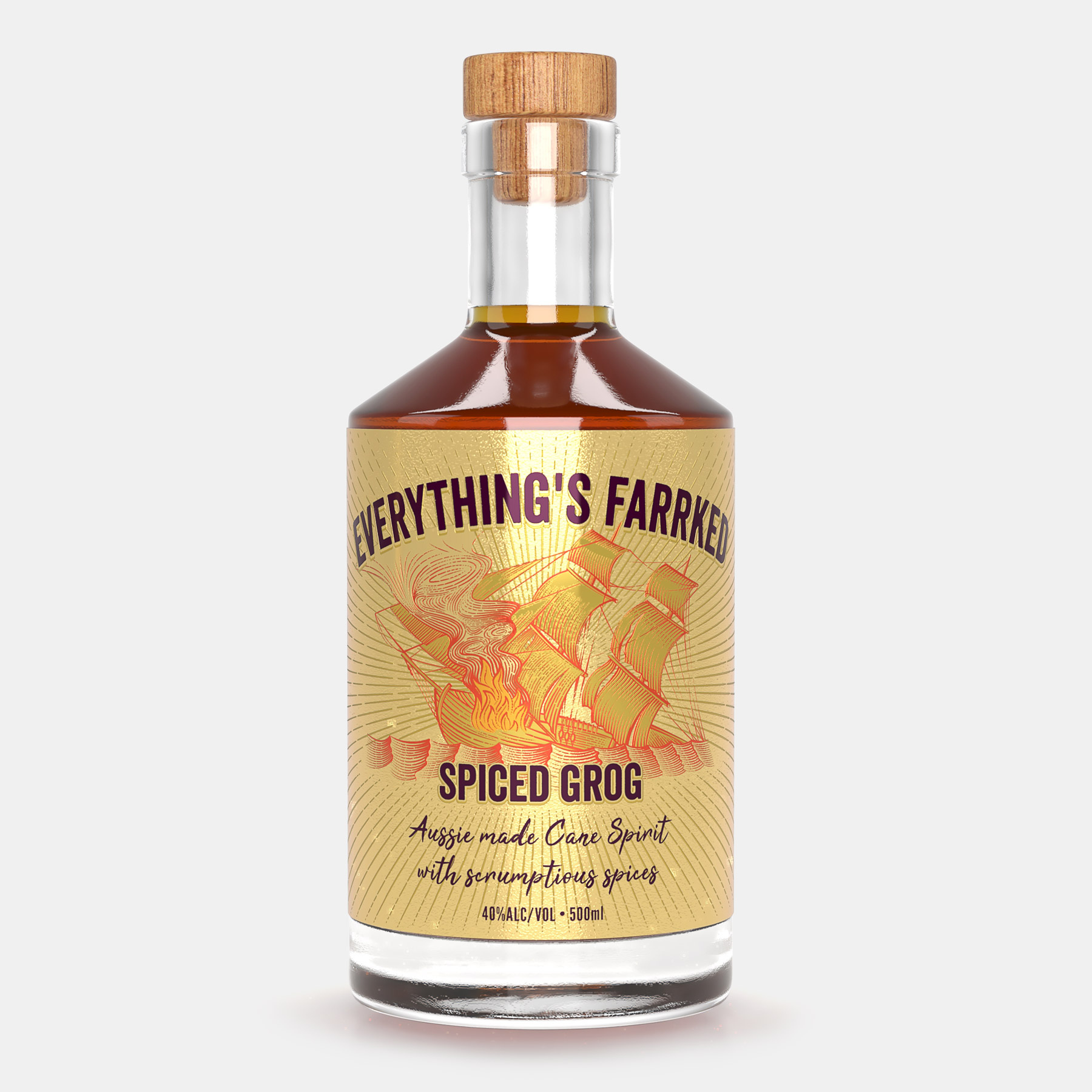 Everything's Farrked Spiced Grog (Carribbean Spice)
