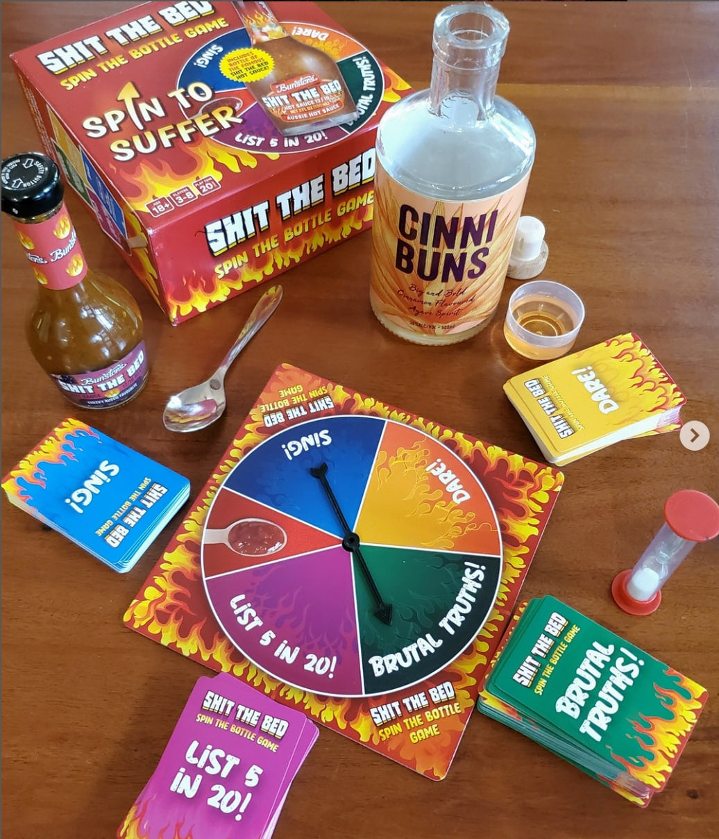 Shit the Bed Game (includes sauce)