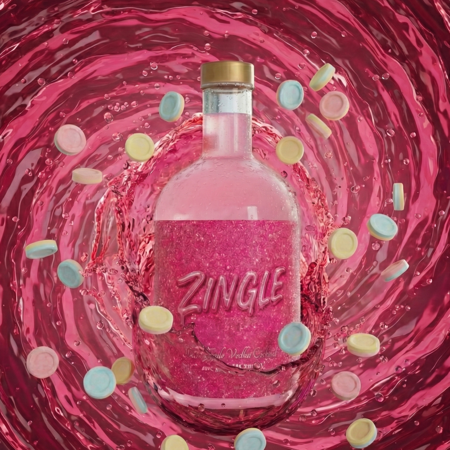 Case of Zingle - 4 x 500ml Bottles