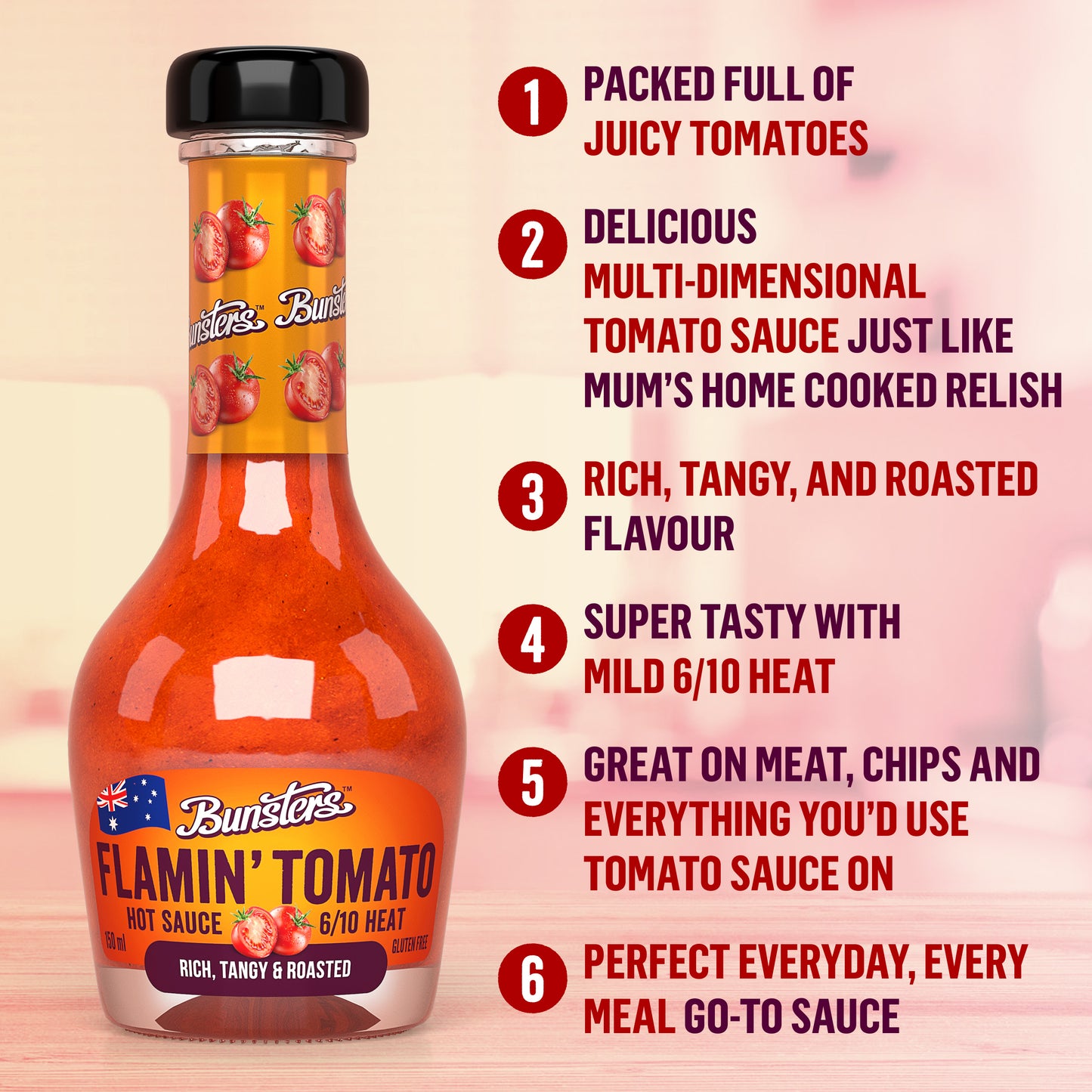 🌶️🌶️ Flamin' Tomato (Case of 6)