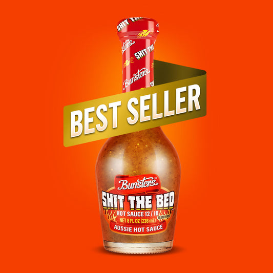 1 x Shit The Bed Hot Sauce (12/10 Heat)