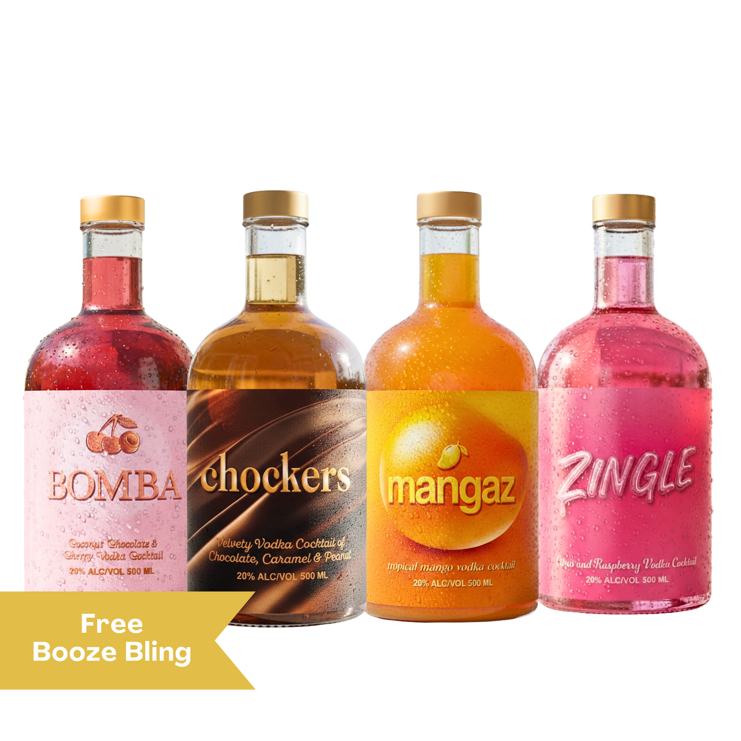 Party Pack of Flavoured Vodkas