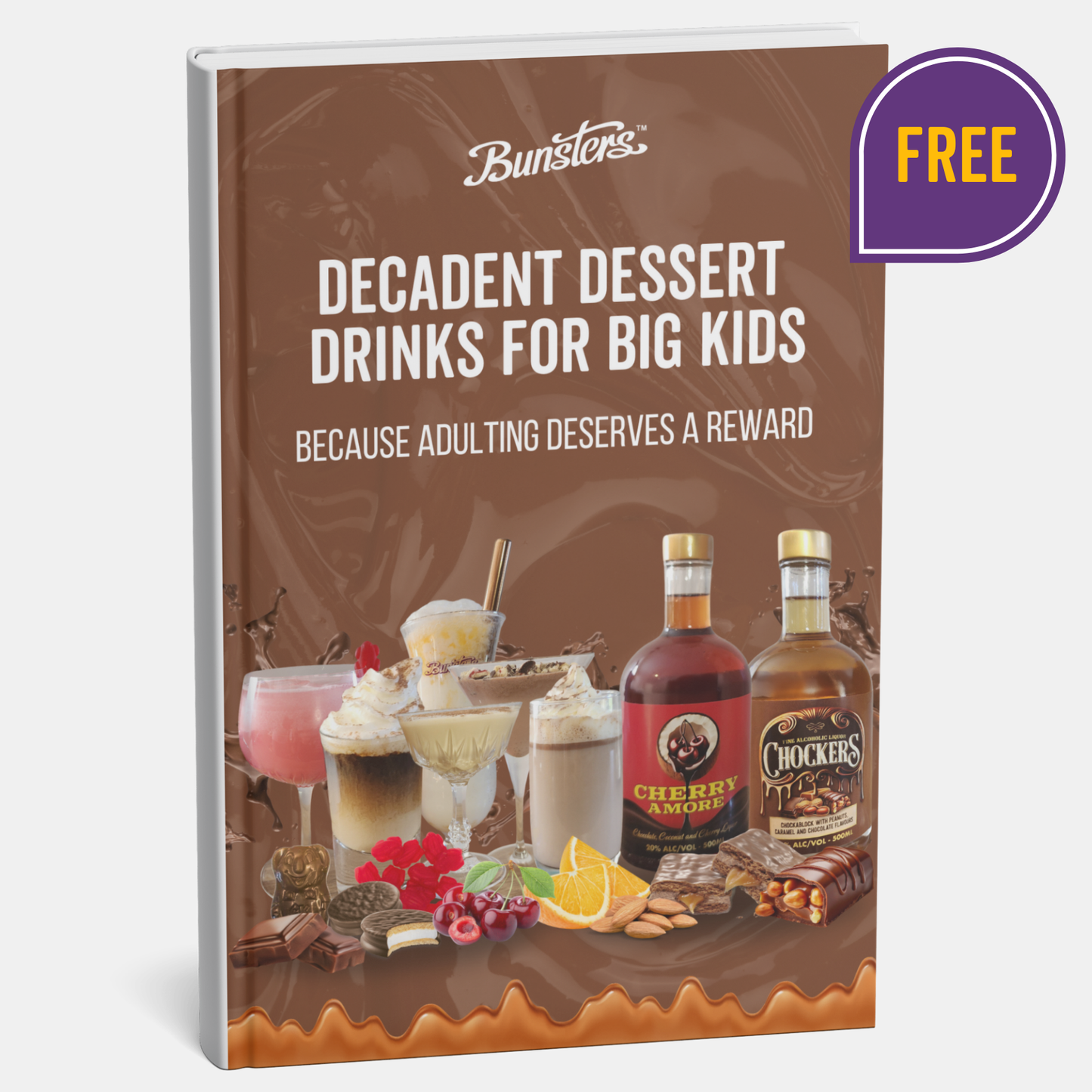 FREE Cocktail Book : Decadent Dessert Drinks