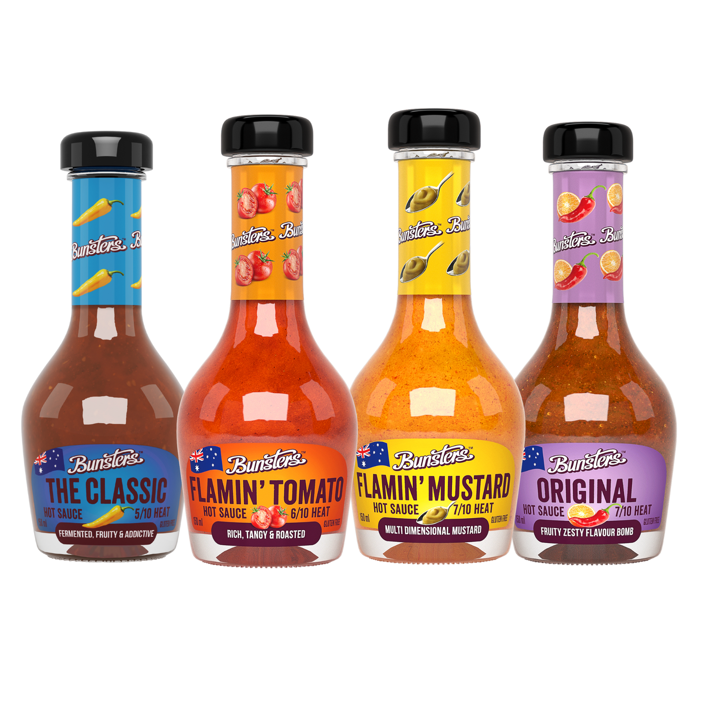 The Perfect 'Hot Ones At Home' Kit: 8 Fiery Sauces With Hilarious Questions And Dares