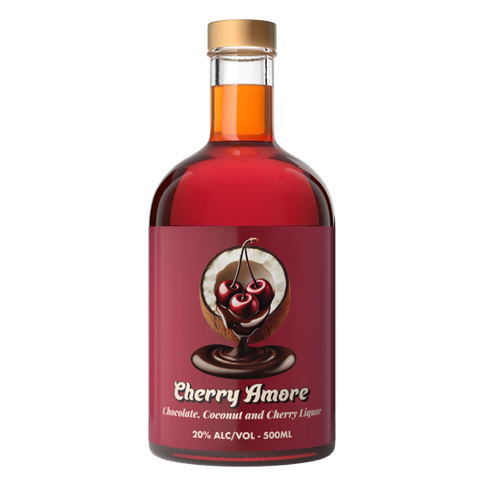 Cherry Amore - Chocolate, Coconut and Cherry Flavoured Vodka