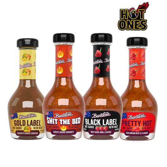 Hot Ones Range: Four Sauces That Get Hotter and Hotter